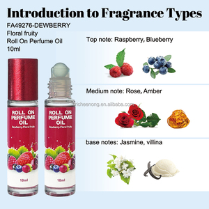 Bán buôn 10ml lâu dài trái cây Rose Amber vani hoa nhài Hương thơm Parfum cuộn trên Pheromone Tinh dầu nước hoa cho phụ nữ - Product Image 2
