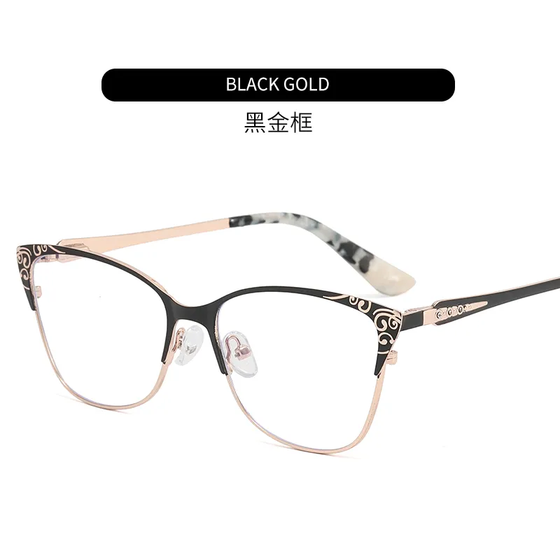 Fast Shipping Trendy Fashion Cat Eye Glasses New Anti-Blue Light Glasses Fashion Spectacle-Frame Glasses for Men and Women