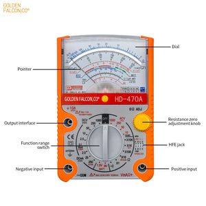 HD-470A Nadel Typ Universal Meter Zeiger Anzeige Elektrische Multimeter Spannung Strom Analog Multimeter Tester - Product Image 3
