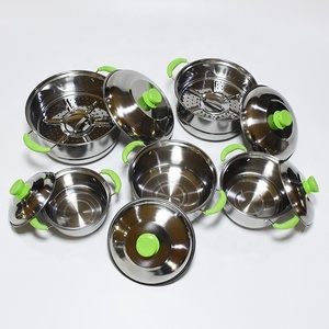 5個ステンレス調理鍋セットキッチン毎日調理器具セット工場提供 - Product Image 2
