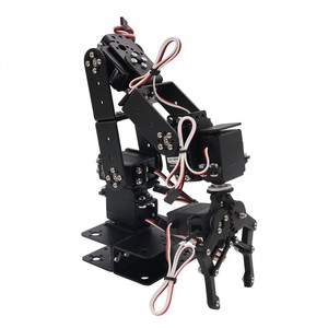6 DOF <span class=keywords><strong>Arm</strong></span> Mechanischer Roboterarm klemme Klauen montage Kit Aluminium roboter für <span class=keywords><strong>Arduino</strong></span> Robotics Kits