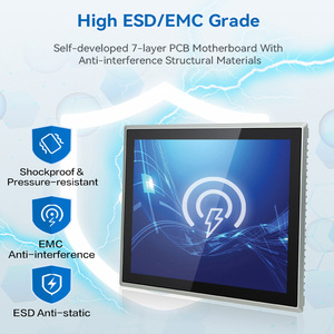 Panel PC personalizado TouchWo 8 10 12 15 17 19 21 pulgadas pantalla táctil resistente AIO todo en uno computadora de control industrial - Product Image 4