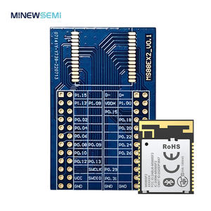 Minewsemi MS88SF21 nRF52833 <span class=keywords><strong>Bluetooth</strong></span> LE 5.0 Multi-protocollo di comunicazione Wireless modulo Ble con Antenna PCB - Product Image 5