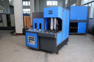 Small Semi-automatic 2 Cavity <strong>Plastic</strong> Pet Bottle <strong>Blow</strong> <strong>Molding</strong> <strong>Machine</strong> with Cheap Price in Stock