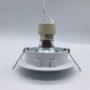 กรอบไฟสปอตไลท์ LED ติดเพดานแบบฝังทรงกลมตัวยึดโคมไฟติด MR11 - Product Image 1