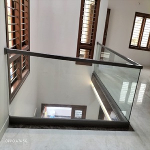 Alüminyum korkuluk sistemi balkon ve güverte korkuluğu açık merdiven tasarım teras güverte alüminyum balkon korkuluğu fiyat - Product Image 3