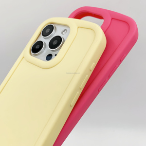 มาการองเคสโทรศัพท์มือถือ TPU สีสำหรับเด็กผู้หญิงเคสกันกระแทกแบบนิ่มกันตกสำหรับ iPhone 15 14 Pro เคสป้องกันสำหรับ Apple - Product Image 5
