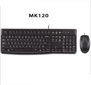 Teclado impermeable MK120 con cable y mouseSet, Combo para ordenador portátil - Product Image 2