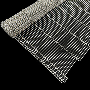 Chất lượng cao cấp thực phẩm lò lò Lò nướng bánh pizza thép không gỉ dây kim loại lưới băng tải - Product Image 5