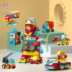 Chengji Diy 3d Kids Creative Educational Toy Construction Assembly 158pcs <strong>Building</strong> <strong>Game</strong> Toy <strong>Robots</strong> for Kids <strong>Building</strong> Blocks - Product Image 2