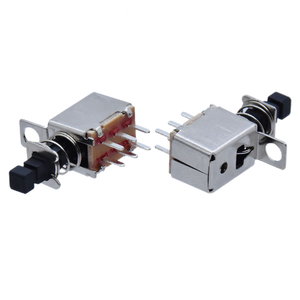 PS22F28 Self Locking <strong>Switch</strong> 6 Pin Straight Key Push Button On/Off Non Locking Power Toggle <strong>Switch</strong> - Product Image 1