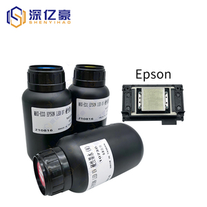 Original หมึก UV จากไต้หวัน1000ML UV LED หมึกสำหรับ Ricoh Gen5 Uv สำหรับเครื่องพิมพ์ Epson DX7 DX5 CE4หัวพิมพ์ - Product Image 1