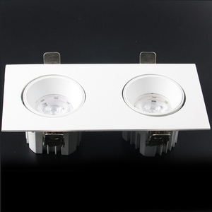 กระจังหน้า LED ทรงสี่เหลี่ยมไฟดาวน์ไลท์แอลอีดีสปอร์ตไลท์แบบฝัง LED กระจังหน้าทรงคู่36W 60W 105W - Product Image 4