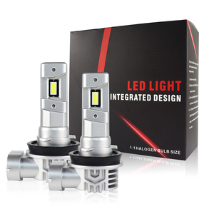 Yüksek güç 1:1 halojen Q12 serisi H11 araba LED ışık ampuller Mini tarzı otomotiv Canbus fonksiyonu 6000k ön far - Product Image 6