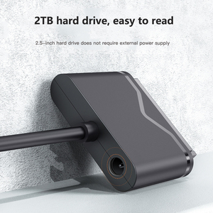 สาย3.0 USB 50cm 6 Gbps สำหรับ2.5นิ้วสายข้อมูลฮาร์ดไดรฟ์ภายนอก HDD SSD - Product Image 4