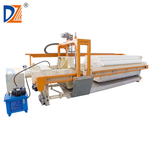 Programm gesteuerte automatische Filter presse mit Stoff wasch system für die Abwassers chlamm filtration - Product Image 4