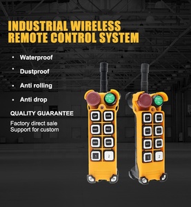 Vendita calda industriale Radio telecomando di alta qualità materiali plastici con codice di rotolamento a lungo raggio telecomando di sollevamento - Product Image 2