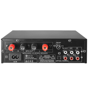 AMPLIFICADOR DE POTENCIA profesional de 2,0 canales, 60W, AV-260, USB, función Coaxial óptica, nuevo producto - Product Image 3