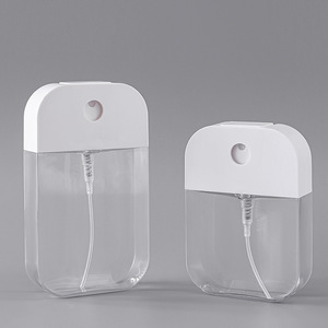クレジットカードタイプ詰め替え式ボディミストプラスチック35ml50mlポンプスプレーボトル手指消毒剤香水アルコール用