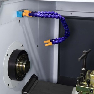 Máquina de torno CNC de alta precisión Función de fresado opcional y máquina de torneado CNC de poste de herramienta con sistema de control digital GSK - Product Image 2