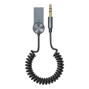 Aux para adaptador de coche Bluetooth 5,1 con USB 2,0 Kit de conector de 3,5mm Receptor inalámbrico de 3,5mm Micrófono incorporado Entrada auxiliar Función ESTÉREO - Product Image 6