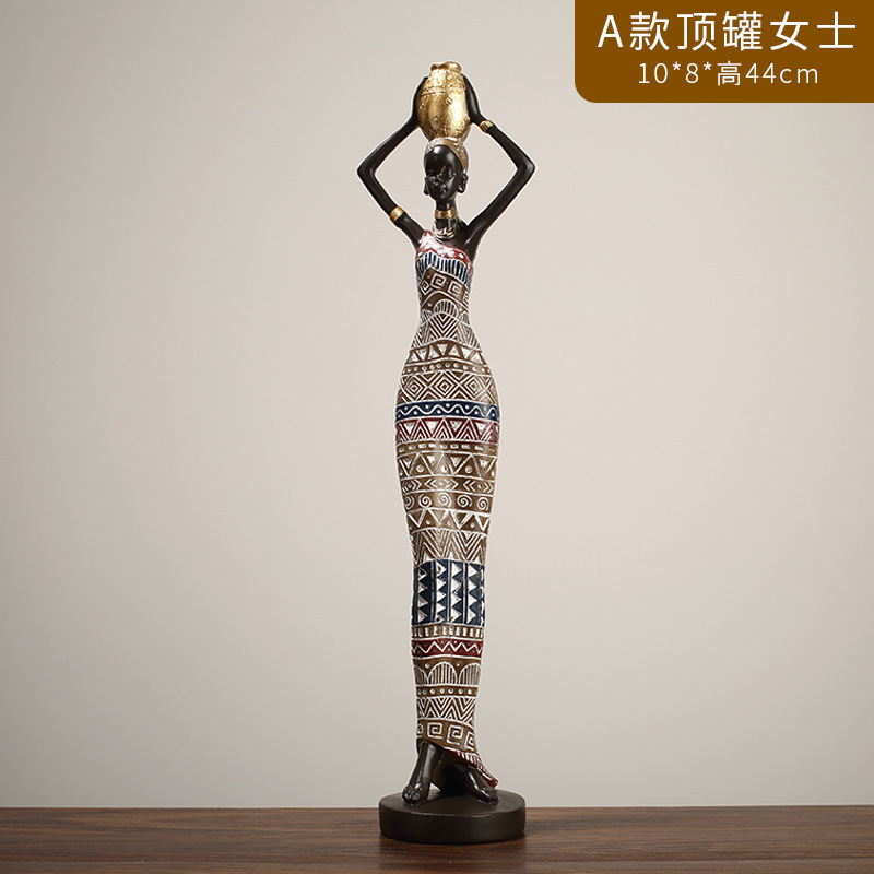 Style A - Top-mounted can for African women