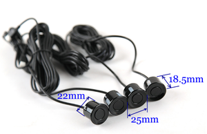 Kit de aparcamiento para coche, pantalla LED, 4 sensores, 22mm, retroiluminación, cámara de ayuda inversa, Monitor de Radar de respaldo, sistema de Sensor de estacionamiento - Product Image 5