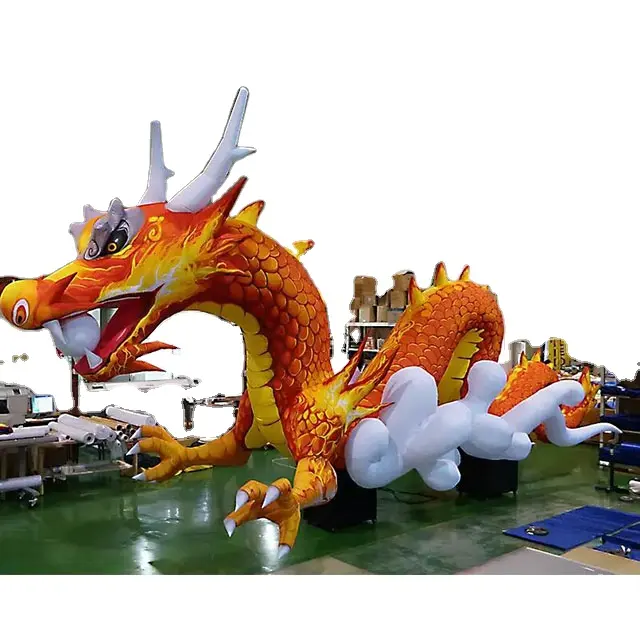 Giant inflatable dragon