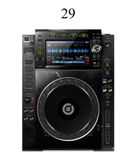 Set de DJ Pineers de 280, 2x CDJ nexus2 nxs2 2 1x DJM 2000 Nexus