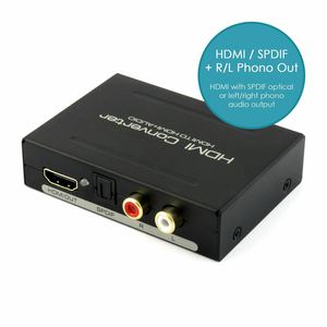HDMI Audio Extractor Splitter to SPDIF Optical RCA Stereo L / R Analog Converter - Product Image 4