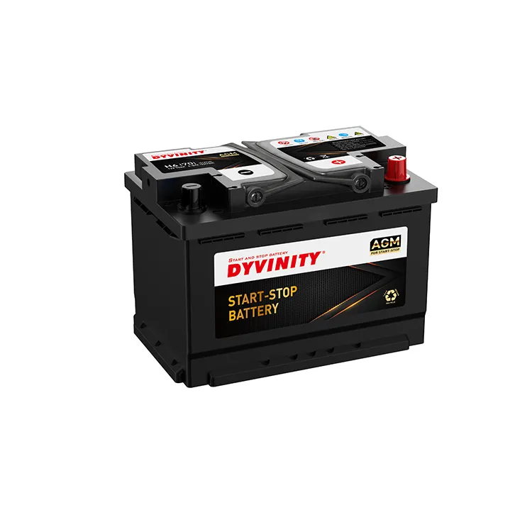 6-QTF-70 H6 Livre manutenção chumbo ácido 12V 70Ah agm auto baterias Car Start Stop Baterias para uso do carro