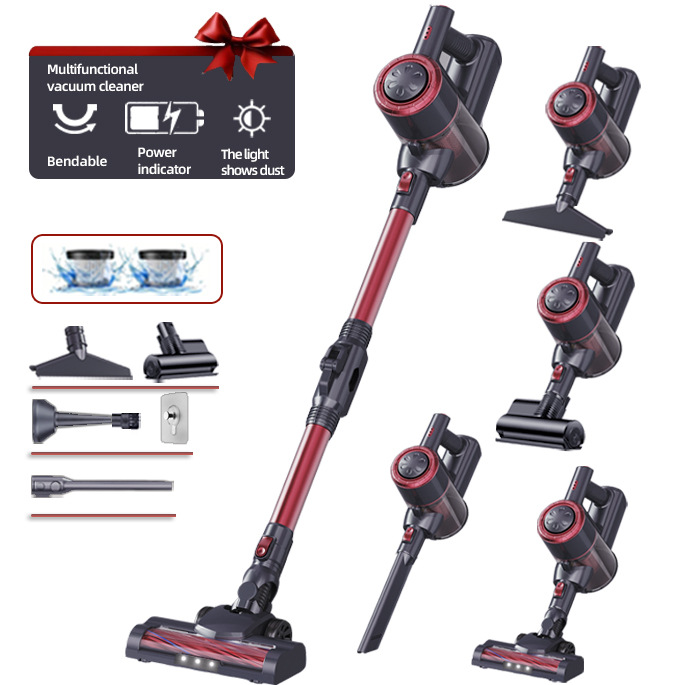 Black-Red - 6-Piece Set