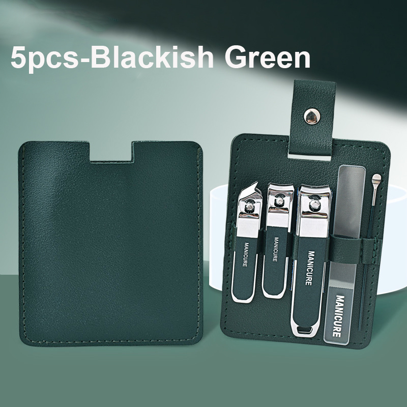 5pcs Blackish Green