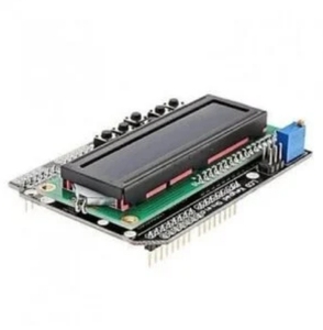 Arduino için 16 2 (1602) LCD tuş takımı kalkanı mavi arka ışık