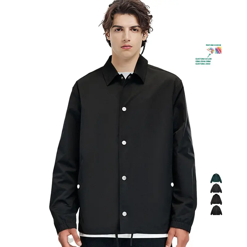 Best Quality Custom 100% Polyester Plus Size Men's Jacket Ultra Light Coat For Men