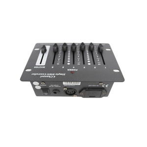 Mini 6-Channel DMX512 <strong>Controller</strong> for <strong>LED</strong> Par &amp; DJ Lights Simple Console <strong>with</strong> DC9V Adapter for Party Supplies - Product Image 4