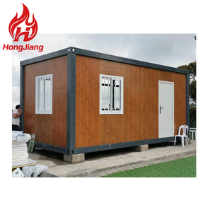 Sang Trọng 20ft Có Thể Tháo Rời Container Nhà Granny Phẳng Gói Đúc Sẵn Container Nhà Sân Sau Cabin Nhà Cứu Trợ Thảm Họa Nhà Ở - Product Image 2