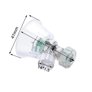 Nông nghiệp trong suốt nhựa đen Cyclone điều chỉnh atomizing thuốc trừ sâu phun phun Windproof vòi phun - Product Image 5