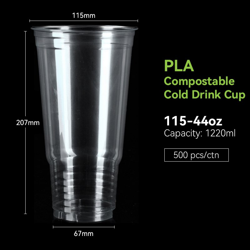 Clear 44oz PLA Cup