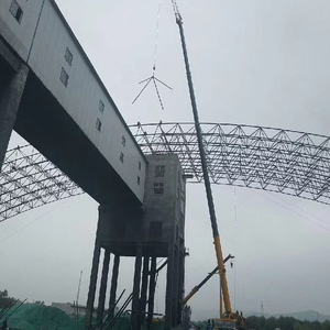 电厂或采矿项目应用的经济模块化钢空间框架储煤设计 - Product Image 5