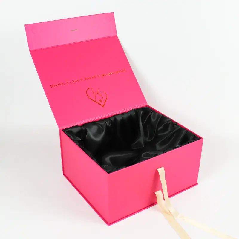 Cajas de Regalo de joyería, paquete de envío gratis, etiqueta plana negra, papel pequeño, envío exprés, embalaje de belleza, caja roja
