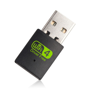 Mini kablosuz Usb adaptörü Wifi ve BT adaptörü 300Mpbs 2 in 1 Wifi BT ağ kartı Pc için - Product Image 2