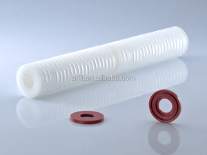 10&quot; X 69 mm PP Pleated 0.2 Micron <strong>Filter</strong> Cartridge 222 Flat pp Part for Pre-filtration of Beverage Oils Water Purifying - Product Image 6
