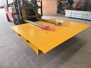 SANDE Sale Container Laderampe Korrosions schutz Stahls tapler Plattform Container Hohe Effizienz zum Be-und Entladen
