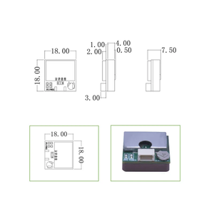 Módulo GPS pequeño GNSS que lleva el módulo GPS de antena GPS integrado de seguimiento aplicado para posicionamiento de seguimiento y DVR de vehículos - Product Image 3