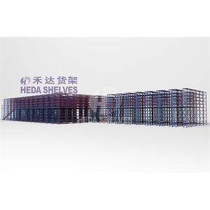 CE/ISO Großformat iges Paletten reifen regal Mehr schicht iges Mezzanine-Dachboden regals ystem - Product Image 3