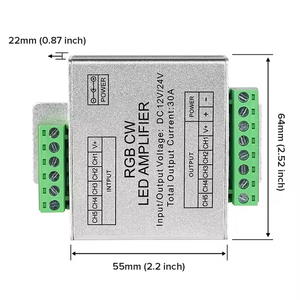 Сменная красочная 5050 Светодиодная лента eSann 3ch 4ch 5ch RGBCCT rgbbw усилитель Сигнала контроллер - Product Image 2