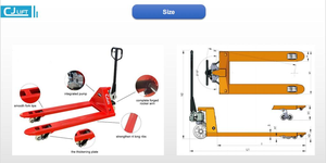 CJLIFT Manual <strong>Pallet</strong> <strong>Loading</strong> <strong>and</strong> <strong>Unloading</strong> Truck 2T2.5T3T Hand Manual <strong>Pallet</strong> Forklift - Product Image 2