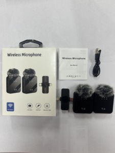 F13 không dây Lavalier Microphone với kép hoành tiếng ồn hủy bỏ Type-C 20m phạm vi cho cuộc họp & vlogging - Product Image 6