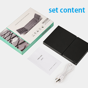 Nuevos accesorios de computadora, teclado portátil para juegos para tableta iPad, teclado numérico, Mini teclado inalámbrico plegable recargable